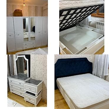 madeyra mebel: İkinəfərlik çarpayı, İşlənmiş — 5