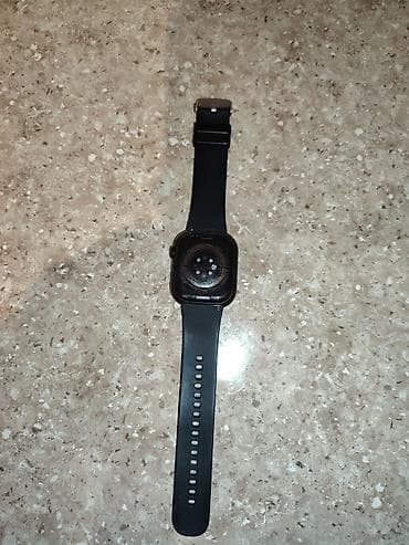 x7 smart saat: Smart saat, Smart, Sensor ekran, rəng - Qara — 4