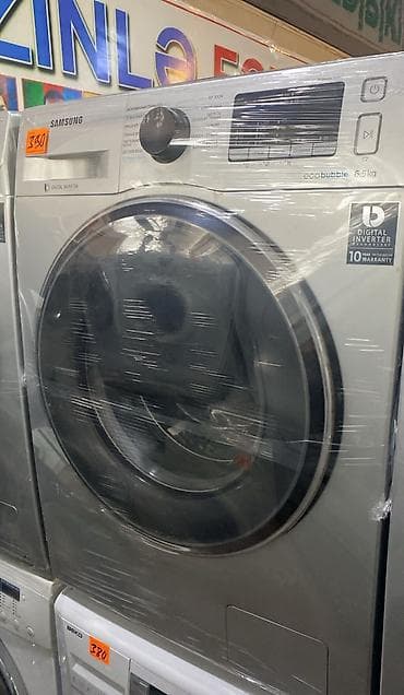 Samsung paltaryuyan maşın – EcoBubble, 6.5 kq Xüsusiyyətlər: - Ön