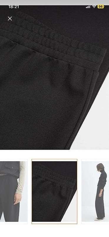 qara şalvar: Şalvar, Mango, M, rəng - Qara — 5