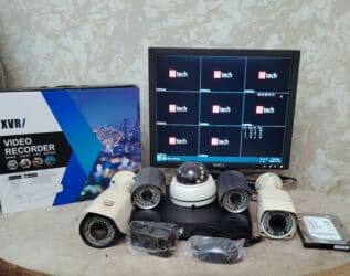 ezviz kamera: Monitor DVR 8 cixislidir Təzədir Analoq.( Təzədir) Telefondan izləmə — 1