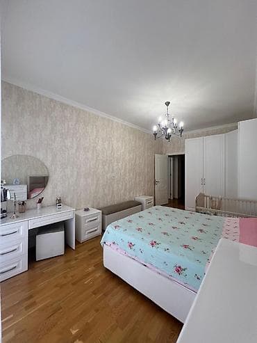 Ev üçün mebel: 2 təknəfərlik çarpayı, 2 tumba, Dolab, Komod, Azərbaycan, İşlənmiş — 1