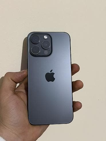 iphone 7 ekranı: IPhone 15 Pro Max, 256 GB, Black Titanium, Face ID — 1