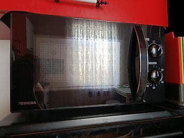 guzgu reqistrator: Mikrodalğalı soba Toshiba, Ayrıca dayanan, Mikrodalğalar ilə, rəng - Qara — 2