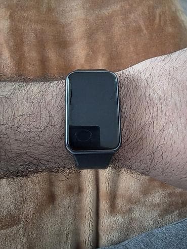 Smart saat, Huawei, Sensor ekran, rəng - Qara