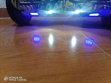 Elektrik nəqliyyatı: Qrafiti dizaynlı hoverboard (özünü balanslaşdıran skuter) — 3