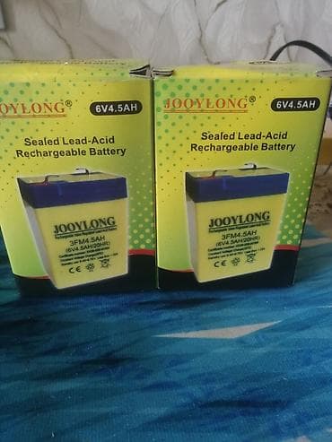 masin 2107: JOOYLONG qapalı qurğuşun-turşu akkumulyatoru - Model: 3FM4.5AH (6V — 1