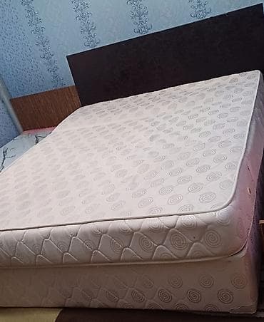 çarpayı döşəyi: İşlənmiş, İkinəfərlik çarpayı, Bazasız, Matras ilə, Siyirməsiz, Türkiyə — 4