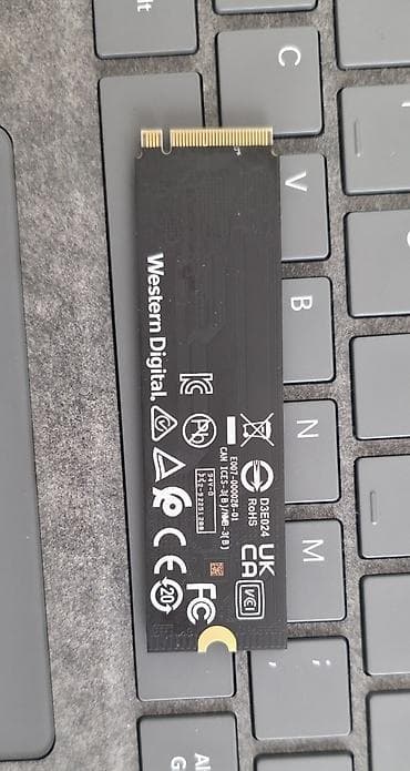 Ana platalar: Daxili SSD disk Western Digital (WD), 2 TB, M.2, İşlənmiş — 4