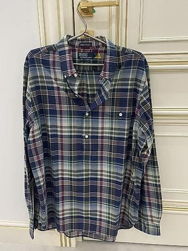 vicks krem: Kişi geyimləri dəsti – 4 ədəd 1) Tünd göy overshirt/jaket - Klassik — 4