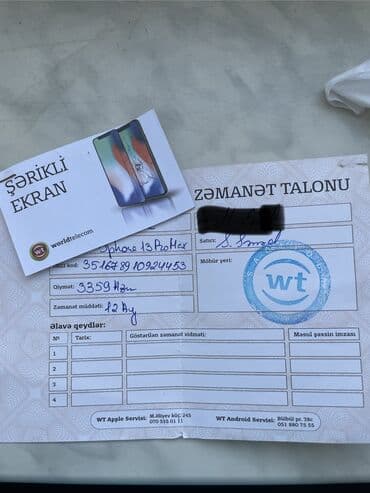 Samsung: IPhone 13 Pro Max, 128 GB, Sierra Blue, Zəmanət, Simsiz şarj, Face ID — 10