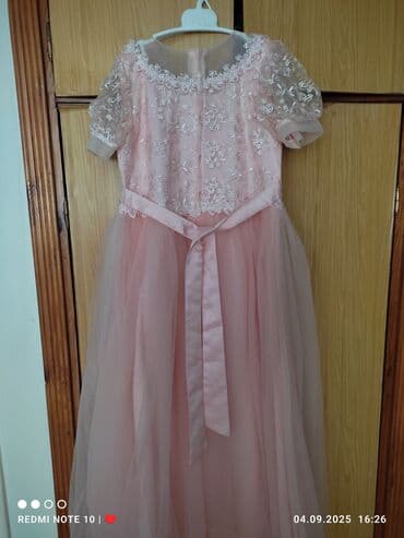 джинсовое платье для девочки: Don, Ziyafət, 10 - 12 yaş — 2