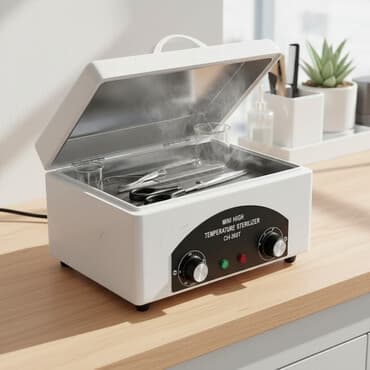 Dırnaq qurutma lampaları: Manikür və pedikür alətləri üçün sterilizasiya apparatı Tam təzədir — 1