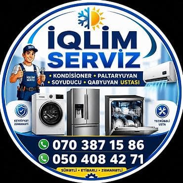 İqlim Serviz – məişət texnikası üçün peşəkar ustalıq xidməti. Xidmət lalafo.az -da İqlim Serviz – məişət texnikası üçün peşəkar ustalıq xidməti. Xidmət