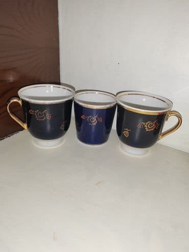 Qab-qacaq və mətbəx ləvazimatlarının alışı: Çay dəsti, rəng - Ağ, Farfor — 3