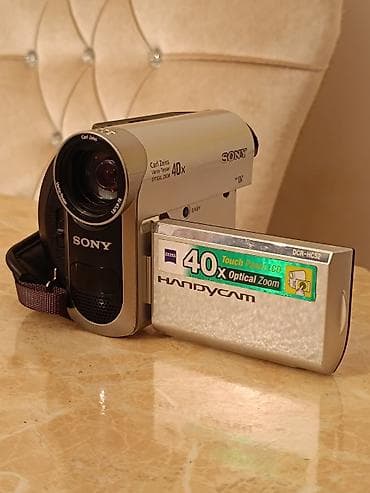 canta satışı: Sony Handcam Japan Orginal 40x optical zoom Problemi yoxdur Adapter — 2