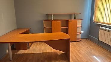 Ofis və oyun kresloları: Ofis mebel dəsti - Künc tipli geniş iş masası: L formalı, rahat iş — 1