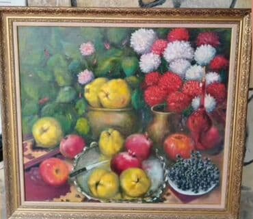 nar şəkli: Rəssamlıq əsərləri dəsti – yağlı boya tablolar - Mövzu və üslub — 10