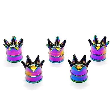 vitor formula: Velosiped klapan qapaqları – çoxrəngli (neochrome) metal dizaynlar — 3