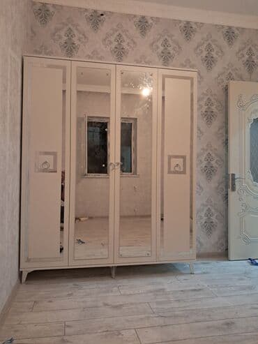 4 qapili dolab: Yeni, Açılan, 6 qapı Düz dolab, Qarderob, paltar dolabı, Azərbaycan — 2
