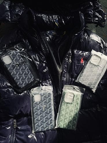 Goyard naxışlı telefon örtükləri. 14 pro 13 15 17 pro ucun