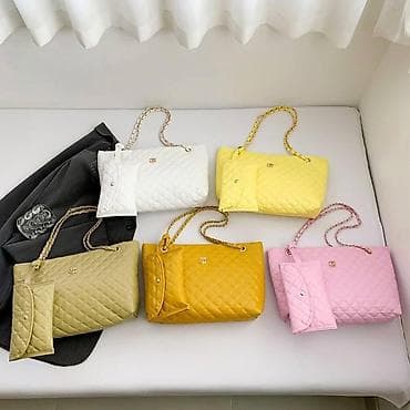 Qadın çiyin çantaları – 5 rəng seçimi - Model: quilted (romblik lalafo.az -da Qadın çiyin çantaları – 5 rəng seçimi - Model: quilted (romblik