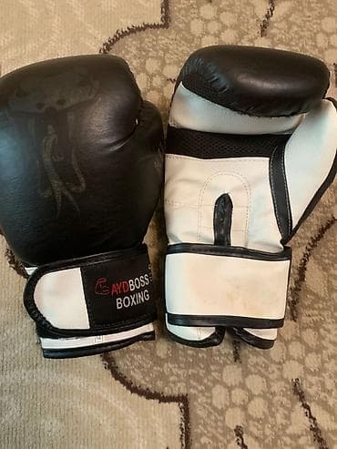 бокс: AYDBOSS Boxing boks əlcəkləri - Ölçü: 12 oz (etiketdə “12” — 1