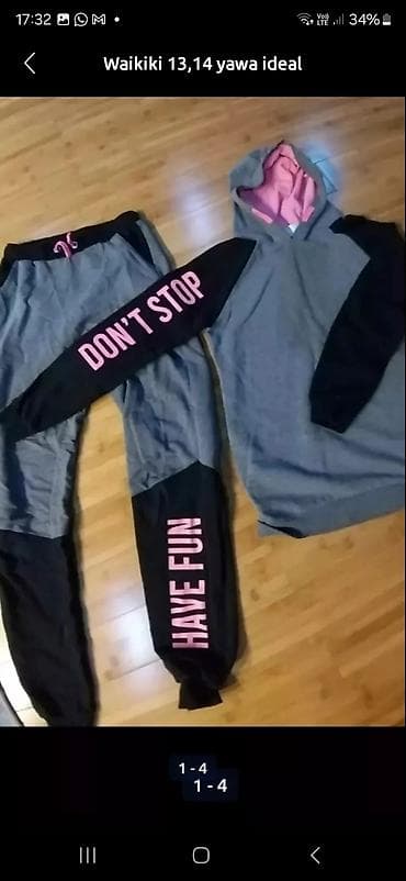 LC Waikiki qız geyimləri – 13-14 yaş - İdman dəsti: kapüşonlu, boz lalafo.az -da LC Waikiki qız geyimləri – 13-14 yaş - İdman dəsti: kapüşonlu, boz