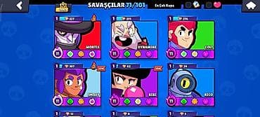 qizil dedektoru: Brawl Stars hesabı - Kupa: 20 004 - Profil səviyyəsi: 11 prestij - — 4
