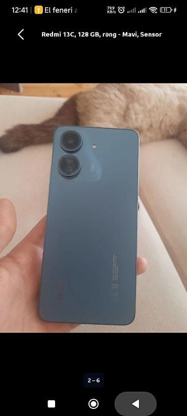 xbox one oyun: Redmi 13C, 128 GB, rəng - Mavi, Sensor — 3