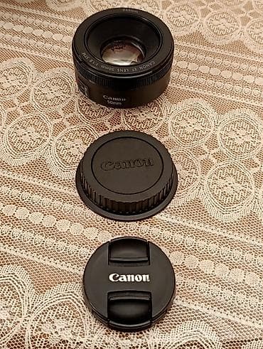pirinter canon: Canon EF 50mm f/1.8 STM obyektiv - Bayonet: Canon EF (tam kadr və — 1