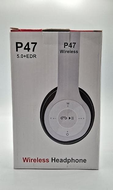 ev zengi: P47 Wireless qulaqlıq - Bağlantı: Bluetooth 5.0 + EDR - Nəzarət — 2