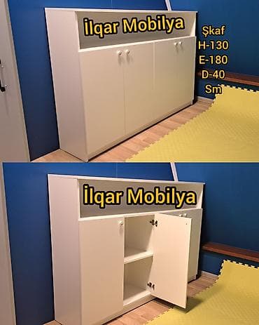 Oğlan və qız üçün, Yeni, 4 qapılı, Açılan, Künc dolab