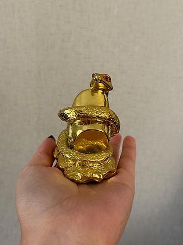 gold shinshila: Fiqur, Metal, rəng - Qızılı — 3