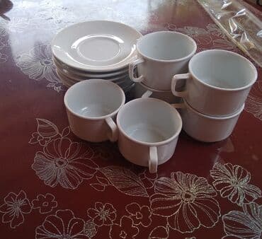 Çay dəsti, rəng - Ağ lalafo.az -da Çay dəsti, rəng - Ağ