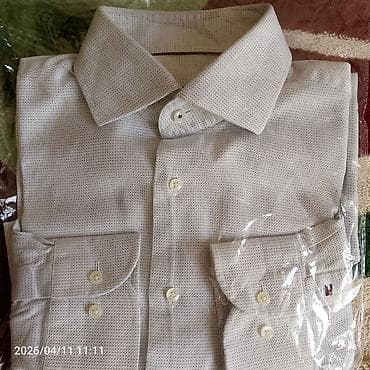 Köynəklər: Köynək, Tommy Hilfiger, L, rəng - Ağ — 1