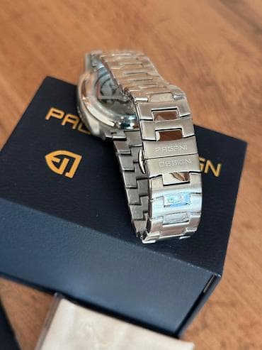 sensor saatlar: Yeni, Qol saatı, Panerai Luminor, rəng - Gümüşü — 3
