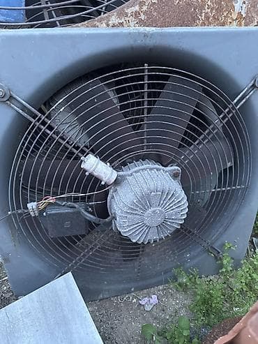 elektrik naqilleri: Sənaye tipli ventilatorlar və ehtiyat hissələri - Metal kvadrat — 1