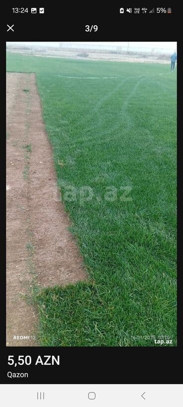 Qızdırıcı və isidicilər: Rulo qazon – hazır əkilmiş, sıx və yaşıl örtük. Xüsusiyyətlər: - Rulo — 2