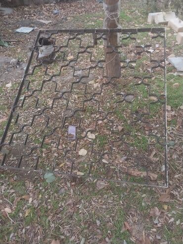 tortlar ve qiymetleri: Metal pəncərə barmaqlığı - Material: qalınməsaməli dəmir profil və — 3