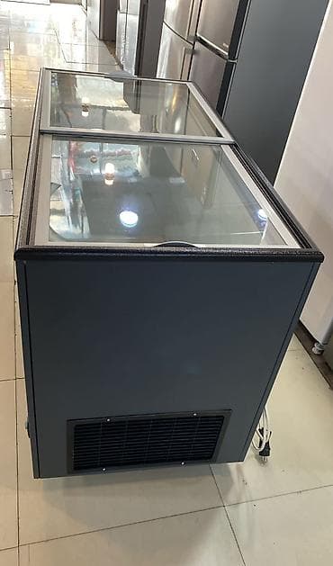 Şüşə qapılı dondurucu/şikaf tipli vitrin - Üstü sürüşən şüşə