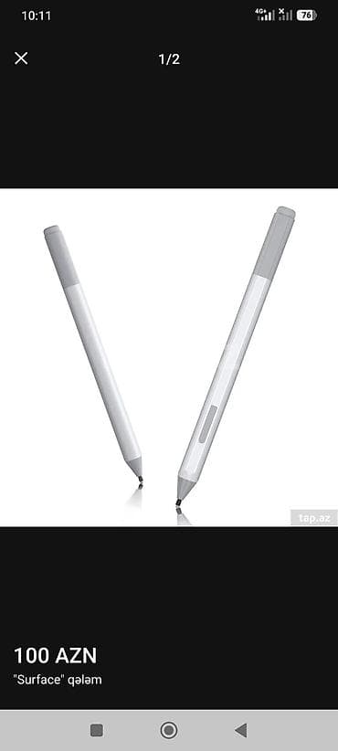 Surface pencil surface qələm. orginaldır. yenidir. microsoft surface lalafo.az -da Surface pencil surface qələm. orginaldır. yenidir. microsoft surface