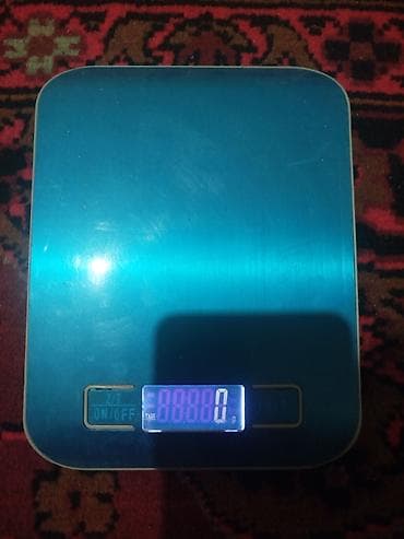 Mikrodalğalı sobalar: Mətbəx üçün rəqəmsal elektron tərəzi - Maksimum çəki: 5000 g (5 kq) - — 1