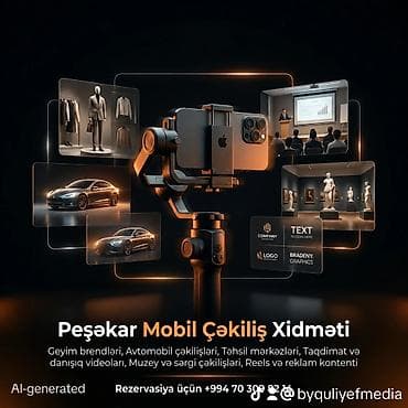 şekil videosu: Mobiloqrafiya çəkiliş xidmətləri Brendinizi ən yaxşı şəkildə təqdim — 2