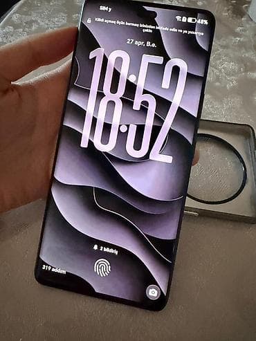 iphone 13 adapter: Honor X9c, 256 GB, rəng - Qara, Barmaq izi — 2