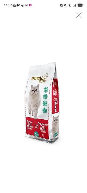 ucuz cuce: Royal Elite Gourmet Cat Food – toyuqlu 15 kilo idi 3 kilosu isletmisem — 1