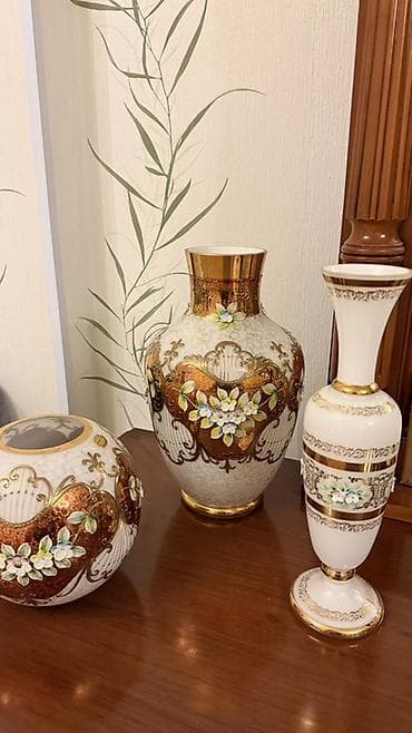 gul lecekleri: Vaza dəsti, Keramika — 2