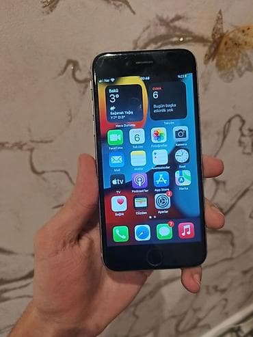 iphone 8 plus 2 ci el: IPhone 6s, Gümüşü — 2