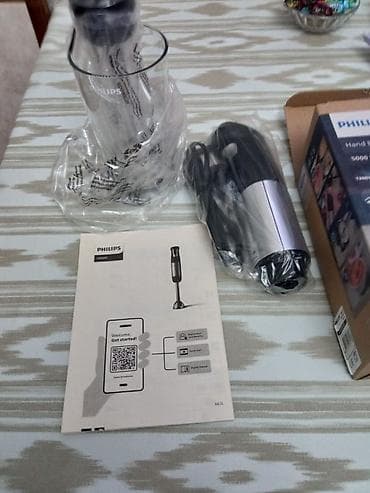Philips Hand Blender 5000 Series – 1200W Xüsusiyyətlər: - Güc: 1200W