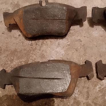 mini traktir: Mersedes c w202 üçün ön disk əyləc qalodkaları (komplekt) - Tip: Disk — 4